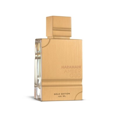 Amber Oud Gold Edition 120 ml – Perfume cálido y elegante unisex Amber Oud Gold Edition Al Haramain 120 ml perfume unisex frasco dorado