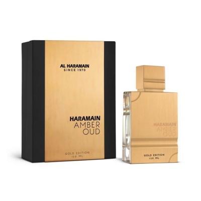 Amber Oud Gold Edition 120 ml – Perfume cálido y elegante unisex Amber Oud Gold Edition Al Haramain 120 ml perfume unisex frasco dorado