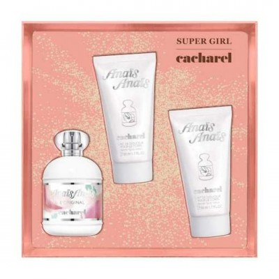 Cofre regalo Cacharel Anaïs Anaïs 100 ml + 2 Lociones set anais anais cacharel eau de toilette 100 ml 2 lociones mujer