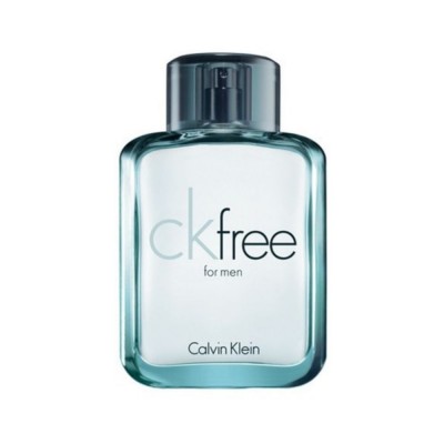 CK Free Eau de Toilette de Calvin Klein, frasco azul rectangular ck-free-eau-de-toilette-calvin-klein-hombre