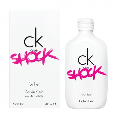 CK One Shock For Her EDT 200 ml Perfume CK One Shock For Her Eau de Toilette 200 ml mujer