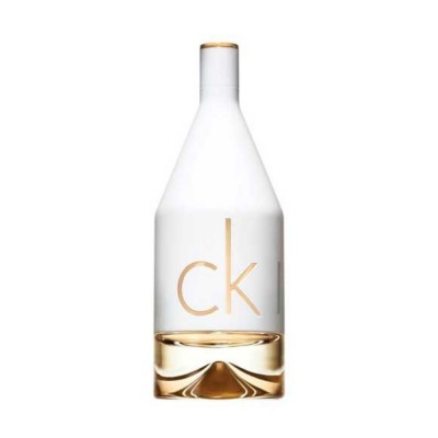 CK IN2U Her Eau de Toilette de Calvin Klein, frasco blanco inspirado en un reproductor digital ck-in2u-her-eau-de-toilette-calvin-klein-mujer