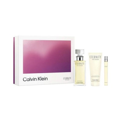 Set Regalo Eternity, Eau de Parfum 100ml + loción + espray de viaje set-eternity-for-women-eau-de-parfum-locion-espray-calvin-klein-mujer
