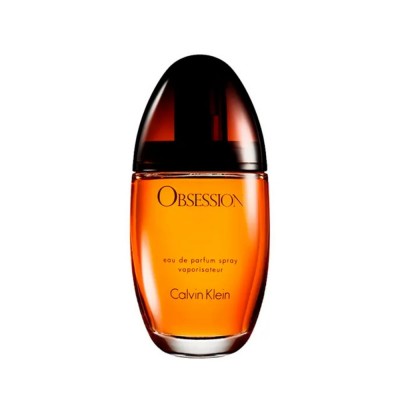 Obsession Eau de Parfum de Calvin Klein, frasco ámbar minimalista obsession-eau-de-parfum-calvin-klein-mujer