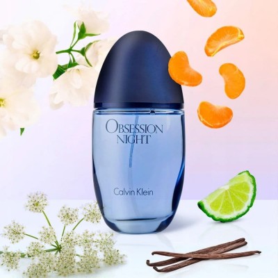 Obsession Night Woman Eau de Parfum de Calvin Klein, frasco azul noche obsession-night-eau-de-parfum-mujer-calvin-klein-mujer