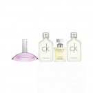 Set Miniaturas Calvin Klein Women: 2 Uds Ck One Edt 10 Ml. + 1 Ud Euphoria Edp 4 Ml. + 1 Ud Eternity Edp 5 Ml. Set Miniaturas Calvin Klein Women: 2 Uds Ck One Edt 10 Ml. + 1 Ud Euphoria Edp 4 Ml. + 1 Ud Eternity Edp 5 Ml.
