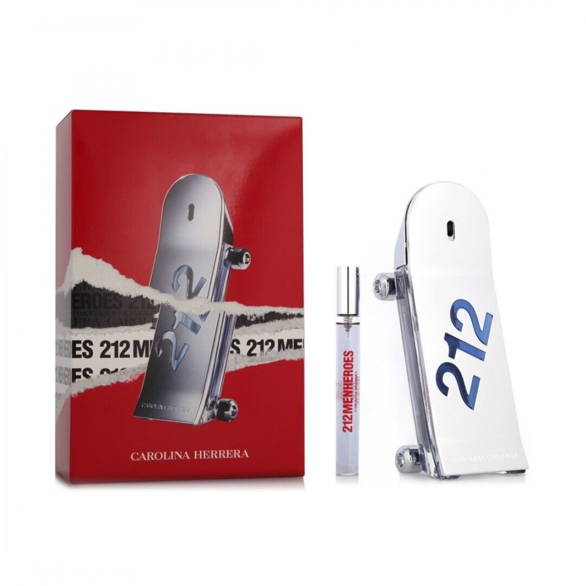 212 Men Heroes Set Regalo EDT 90 Ml. + EDT 10 Ml. 212 Men Heroes Set Regalo EDT 90 Ml. + EDT 10 Ml.