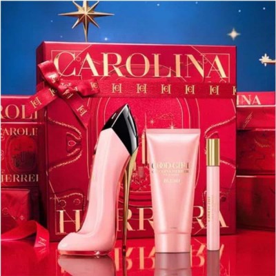 Carolina Herrera Set Good Girl Blush EDP 80ml + Body Lotion 100ml + Mini 10ml set-carolina-herrera-good-girl-blush-edp-80ml-body-lotion-100ml-mini-10ml