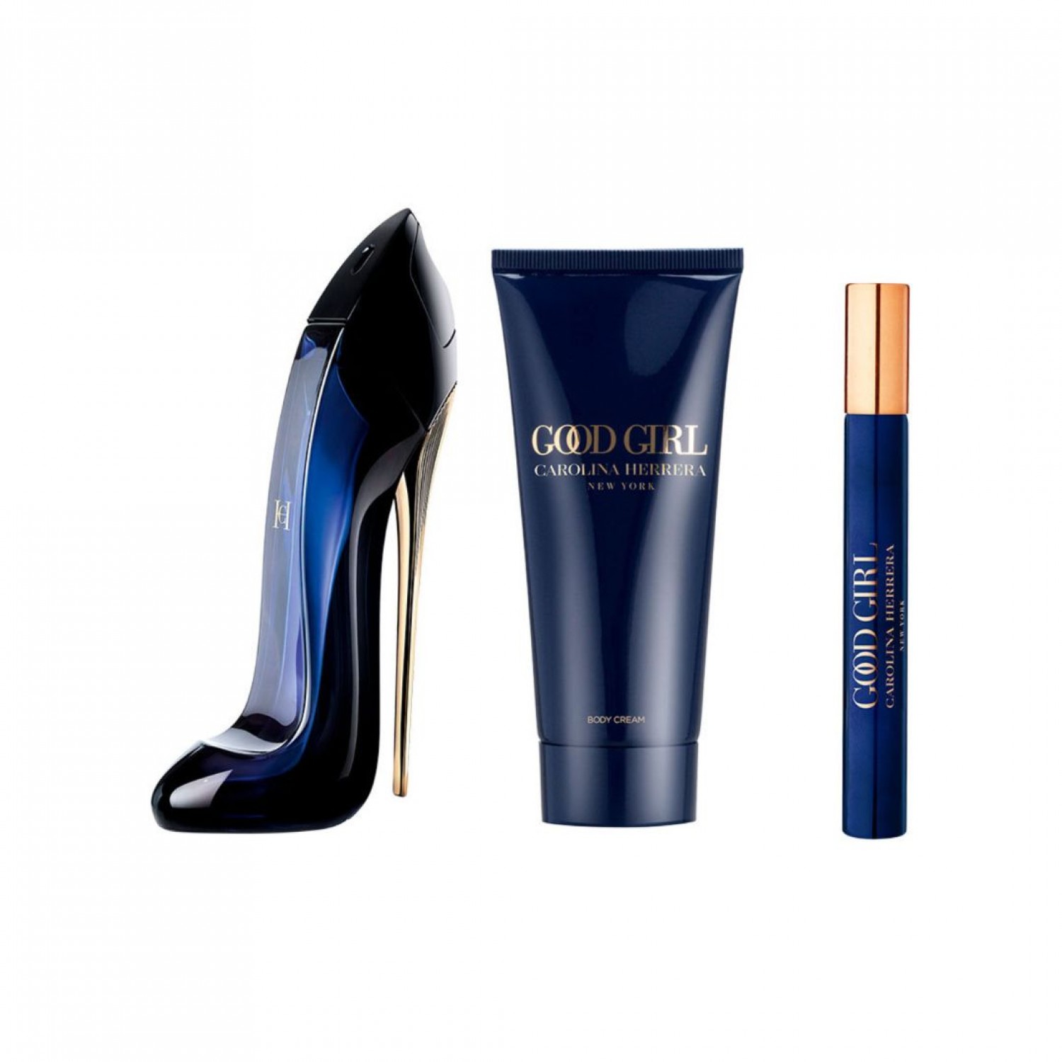 Good Girl Set Regalo Eau de Parfum 80 Ml. + Loción Corporal 100 Ml. + Mini 10 Ml. Good Girl Set Regalo Eau de Parfum 80 Ml. + Loción Corporal 100 Ml. + Mini 10 Ml.
