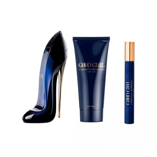 Good Girl Set Regalo Eau de Parfum 80 Ml. + Loción Corporal 100 Ml. + Mini 10 Ml. Good Girl Set Regalo Eau de Parfum 80 Ml. + Loción Corporal 100 Ml. + Mini 10 Ml.
