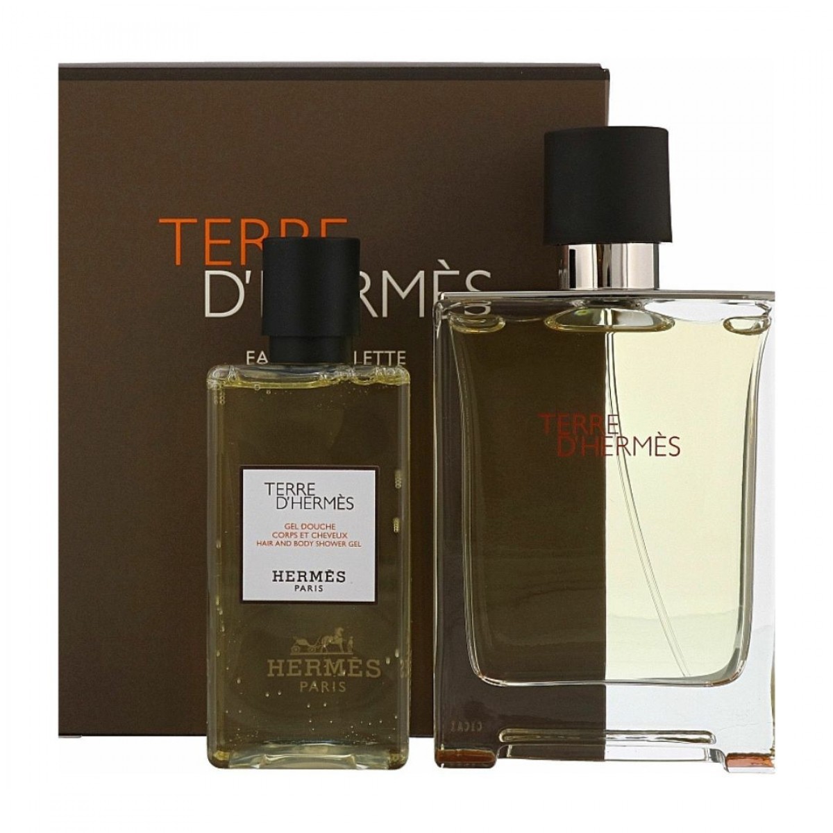 Set Regalo Terre d’Hermès EDT 100 ml + Gel de Baño 80 ml hombre