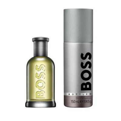 Set regalo Hugo Boss Bottled 50ml, perfume + desodorante espray set-hugo-boss-bottled-regalo-hombre-edt-50ml-desodorante-espray