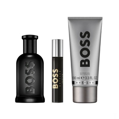 Set regalo Hugo Boss Bottled Parfum, perfume + gel + mini espray set-hugo-boss-bottled-parfum-regalo-gel-espray-viaje
