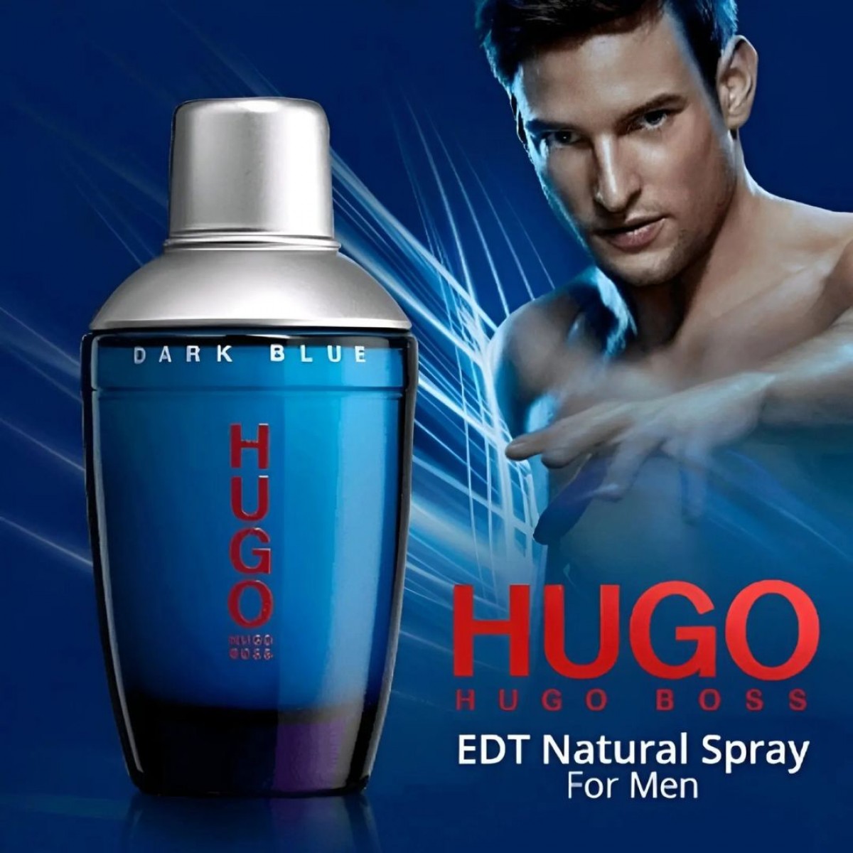 Hugo Dark Blue EDT 75 Ml. Hugo Dark Blue EDT 75 Ml.