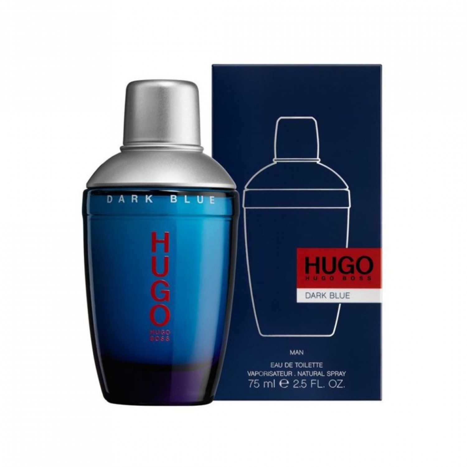 Hugo Dark Blue Eau de Toilette 75 Ml.