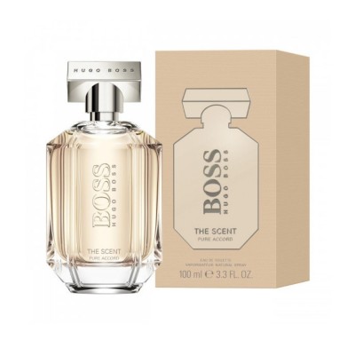 Hugo Boss The Scent Pure Accord For Her, perfume de mujer fresco y delicado hugo-boss-the-scent-pure-accord-for-her-100ml-mujer-floral-almizclada