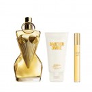 Divine Set de Regalo Eau de Parfum 100 Ml. + Loción Corporal 75 Ml. + Mini Espray 10 Ml. Divine Set de Regalo Eau de Parfum 100 Ml. + Loción Corporal 75 Ml. + Mini Espray 10 Ml.