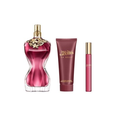 Set regalo La Belle, perfume + loción corporal + mini espray set-la-belle-eau-de-parfum-mujer-locion-espray-jean-paul-gaultier