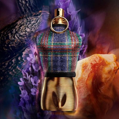 Le Male Elixir Collector Edition, edición coleccionista navideña le-male-elixir-collector-edition-125ml-hombre-tartan-navidad