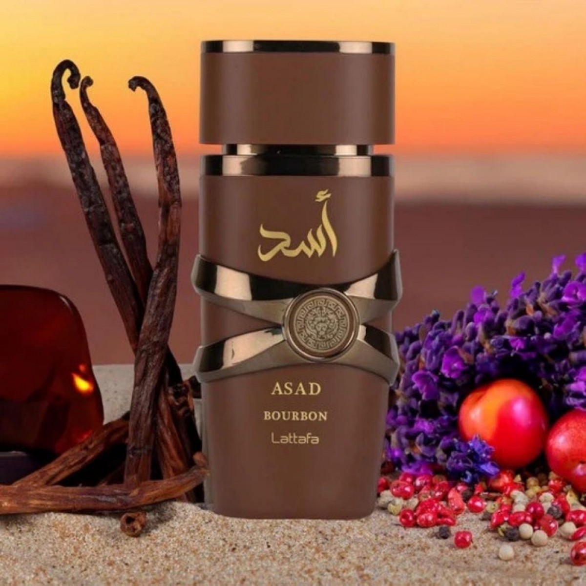 Perfume Lattafa Asad Bourbon Eau de Parfum 100 ml lattafa asad bourbon eau de parfum 100ml hombre