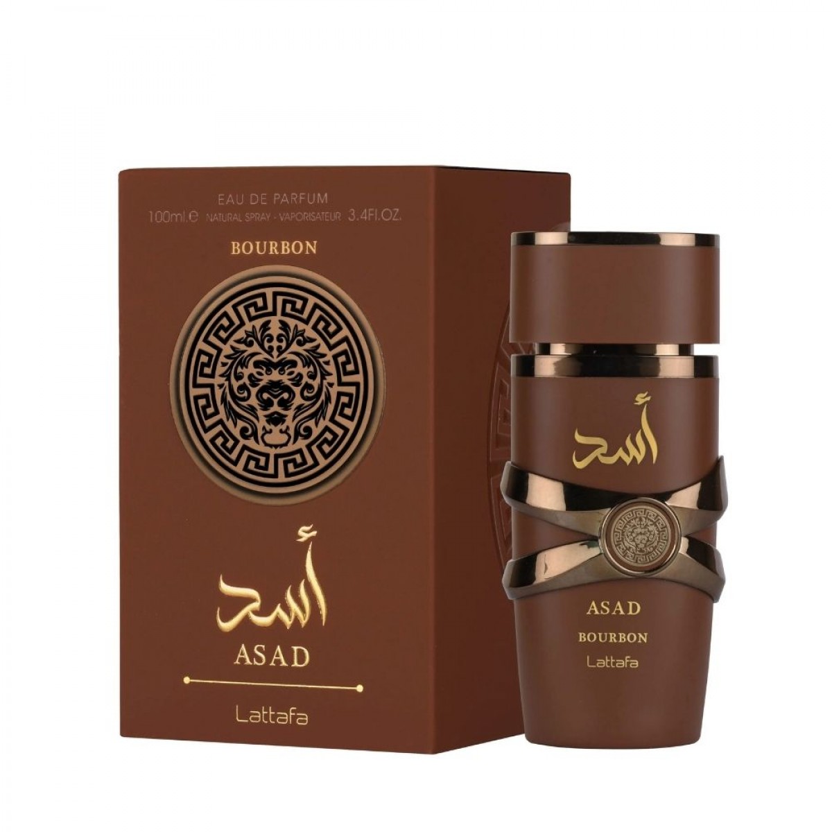 Perfume Lattafa Asad Bourbon Eau de Parfum 100 ml lattafa asad bourbon eau de parfum 100ml hombre