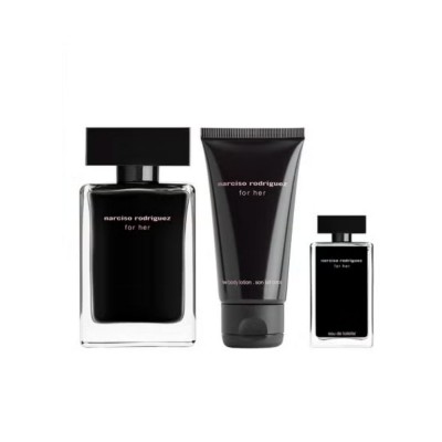 Narciso Rodriguez Set For Her Eau de Toilette 50ml + Loción 50ml + Mini 7,5ml set-narciso-rodriguez-for-her-edt-50ml-locion-50ml-mini-7-5ml