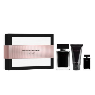 Narciso Rodriguez Set For Her Eau de Toilette 50ml + Loción 50ml + Mini 7,5ml set-narciso-rodriguez-for-her-edt-50ml-locion-50ml-mini-7-5ml
