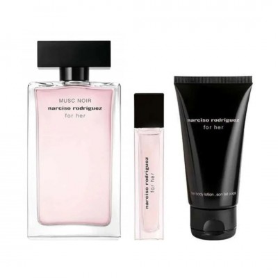 Musc Noir For Her Set Regalo EDP 100 Ml. + BL 50 Ml. + TS 10 Ml. Musc Noir For Her Set Regalo EDP 100 Ml. + BL 50 Ml. + TS 10 Ml.