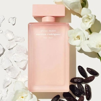 Cofres regalo Musc Nude Narciso Rodríguez con loción corporal y mini spray viaje Set regalo Musc Nude Eau de Parfum para mujer 100 ml – Narciso Rodríguez