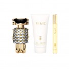 Set Regalo Fame Eau de Parfum 50 Ml. + Loción Corporal 50 Ml. + Espray Viaje 10 Ml. Set Regalo Fame Eau de Parfum 50 Ml. + Loción Corporal 50 Ml. + Espray Viaje 10 Ml.