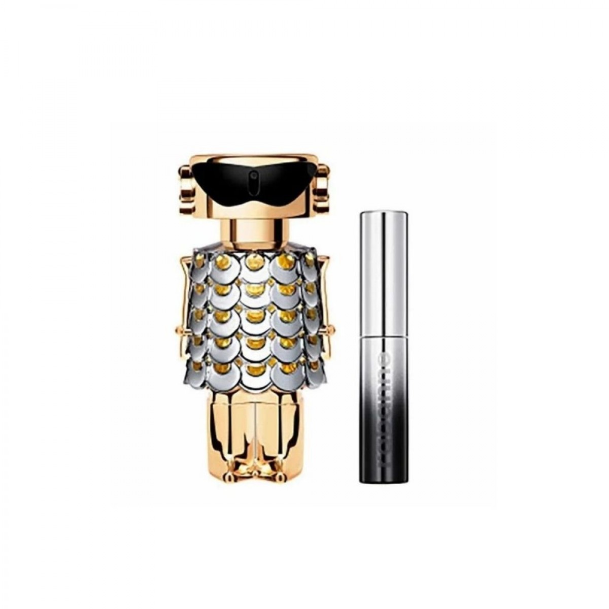 Set Regalo Fame 50 ml + Máscara de pestañas – Perfume y maquillaje Paco Rabanne Set Regalo Fame Eau de Parfum 50 ml + Máscara de pestañas para mujer