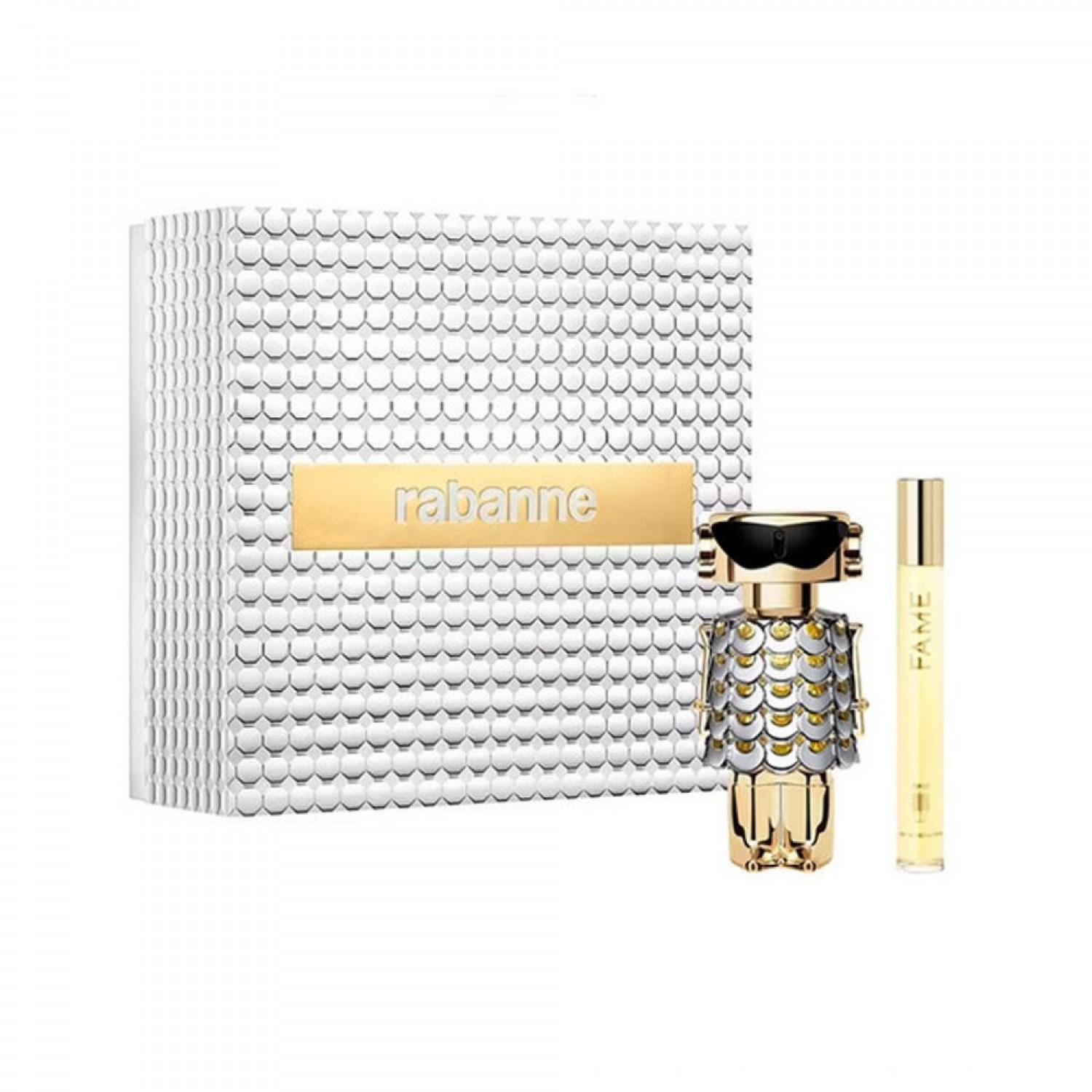 Set Regalo Fame Eau de Parfum 80 Ml. + Espray viaje 20 Ml. Set Regalo Fame Eau de Parfum 80 Ml. + Espray viaje 20 Ml.