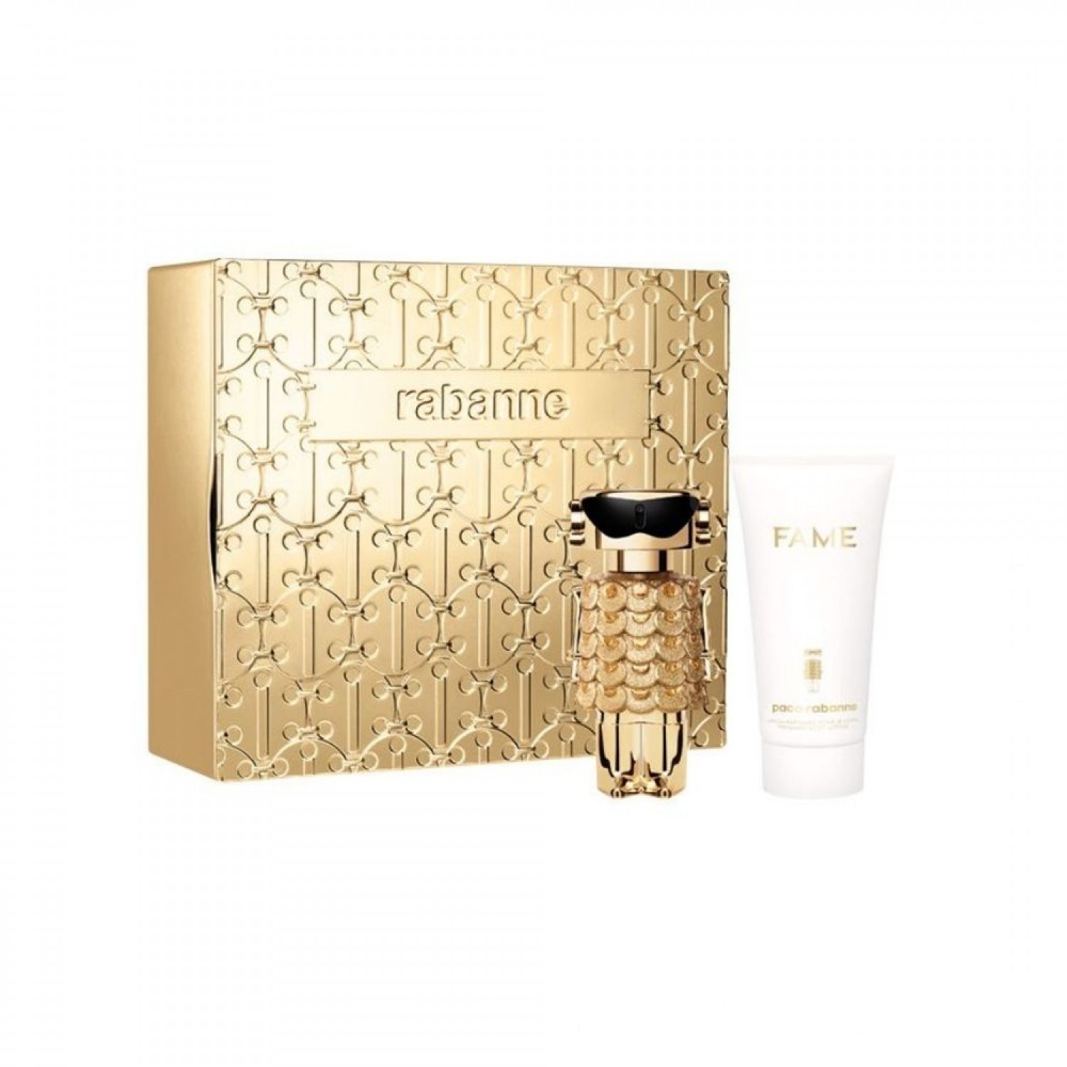 Set Regalo Fame Intense Eau de Parfum 50 Ml. + Loción Corporal 75 Ml. Set Regalo Fame Intense Eau de Parfum 50 Ml. + Loción Corporal 75 Ml.