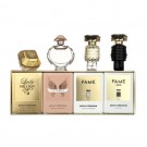Set Miniaturas Mujer: Fame EDP 4 Ml. + Fame Parfum 4 Ml. + Olympea EDP 6 Ml. y Lady Million EDP 5 Ml. Set Miniaturas Mujer: Fame EDP 4 Ml. + Fame Parfum 4 Ml. + Olympea EDP 6 Ml. y Lady Million EDP 5 Ml.