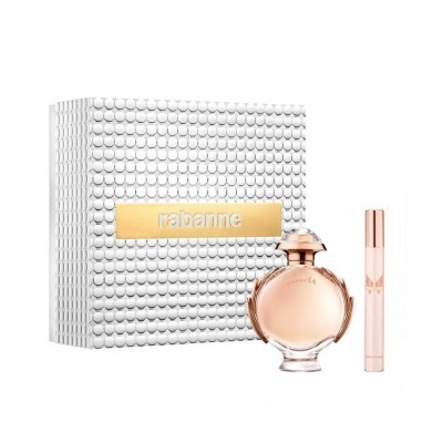 Set Regalo Olympéa Eau de Parfum 50 ml + Mini Espray 10 ml – Perfume floral oriental Paco Rabanne mujer Set Regalo Olympéa Eau de Parfum 50 ml + Mini Espray 10 ml para mujer