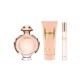 Set Regalo Olympéa Eau de Parfum 80 ml + Loción Corporal 100 ml + Mini Espray 10 ml para mujer