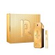 One Million Paco Rabanne Set Regalo 200 ml + Mini Espray 10 ml – Perfume de lujo y formato de viaje para hombre Set Regalo One Million Eau de Toilette 200 ml + Mini Espray 10 ml para hombre