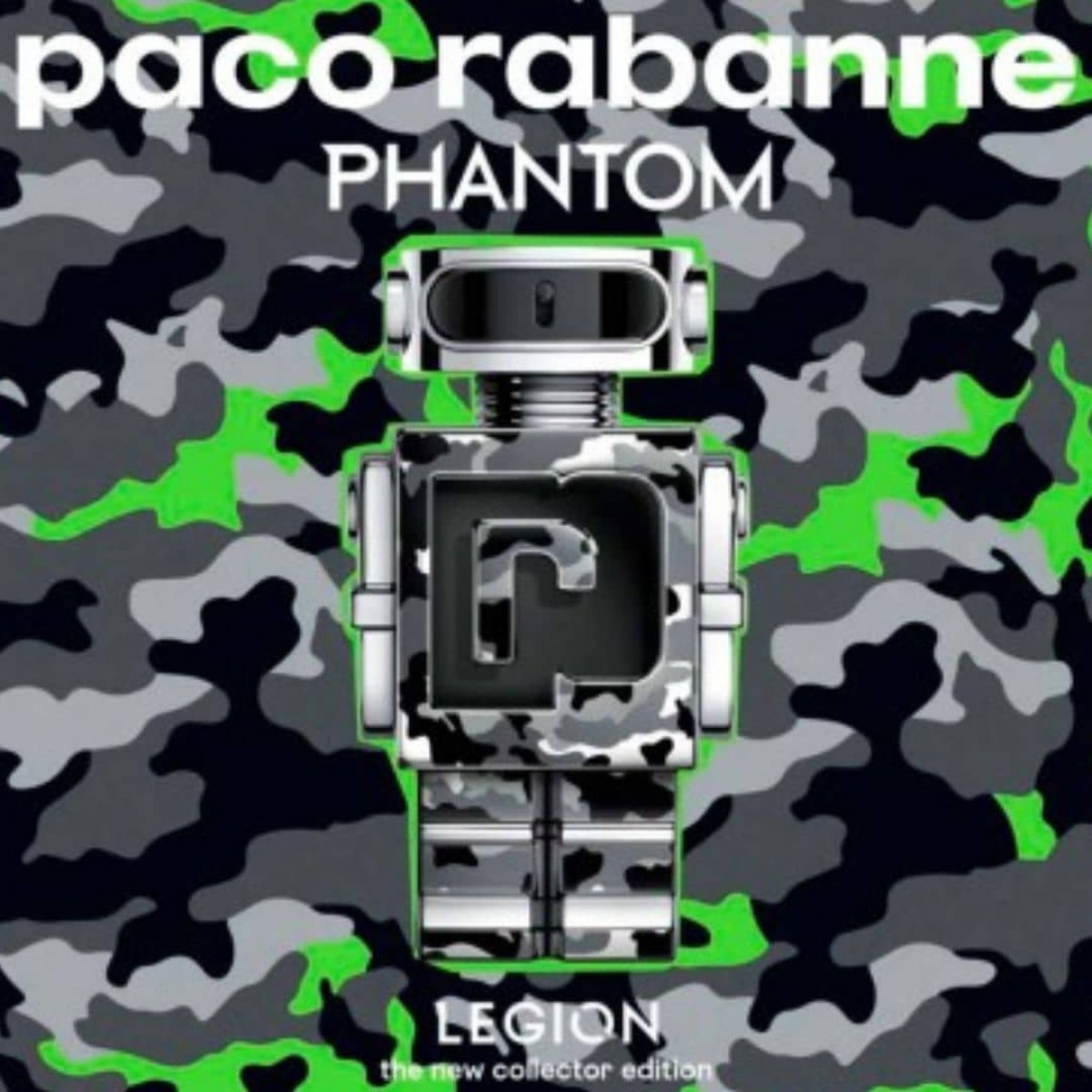 perfume phantom legion collector detalle frasco perfume phantom legion collector fragancia masculina