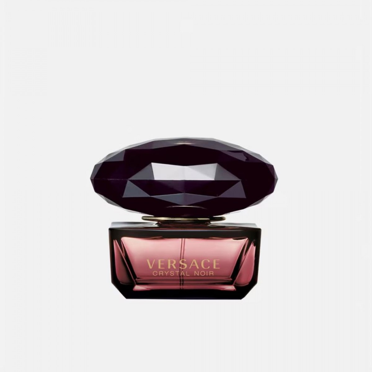 versace crystal noir eau de toilette 50ml detalle frasco versace crystal noir eau de toilette 50ml fragancia femenina