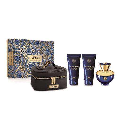 Dylan Blue Pour Femme Set de Regalo Eau de Parfum 100 Ml. + Loción Corporal 100 Ml. + Gel de ducha 100 Ml. + Neceser