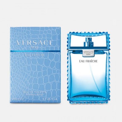 Versace Eau Fraîche Eau de Toilette 200 ml detalle frasco Versace Eau Fraîche Eau de Toilette 200 ml fragancia masculina