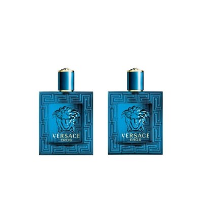 Set regalo Versace Eros Eau de Toilette 30 ml + 30 ml Estuche Versace Eros EDT con dos frascos de 30 ml