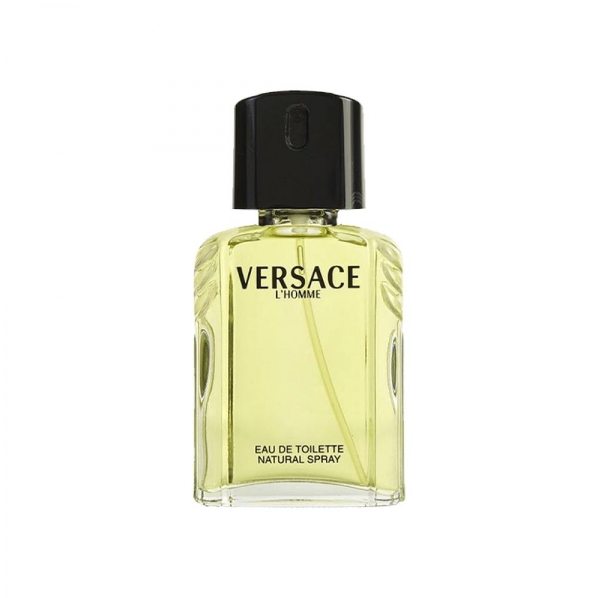 Versace L’Homme Eau de Toilette 100 ml detalle frasco Versace L’Homme Eau de Toilette 100 ml fragancia masculina